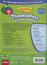 Veggie Tales: Thankfulness: Sunday School Lessons 2-Disc Set w/ Teacher's Guide