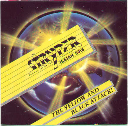 Stryper: The Yellow And Black Attack Red Print Disc