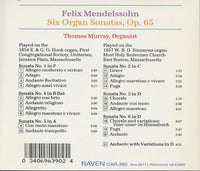 Thomas Murray: Mendelssohn Organ Sonatas - NeverDieMedia