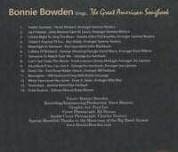 Bonnie Bowden: Sings... The Great American Songbook