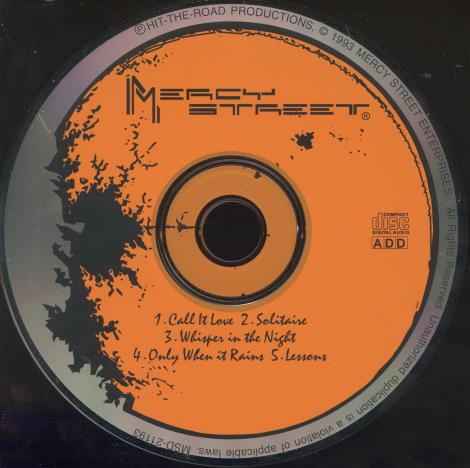 Mercy Street: Mercy Street w/ Back Artwork