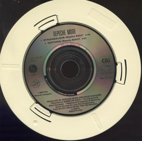 Depeche Mode: Strangelove Mini CD