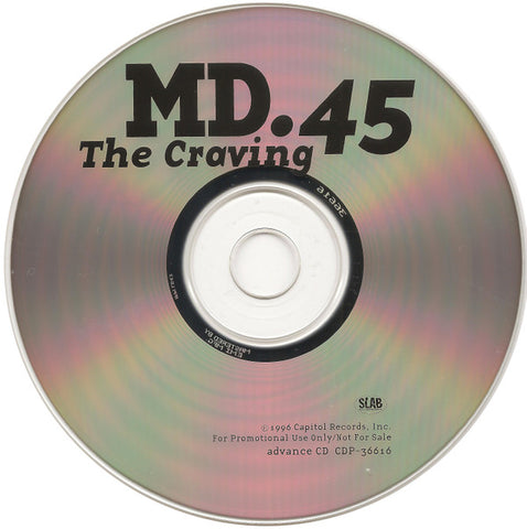 MD.45: The Craving Advance Promo w/ Back Artwork