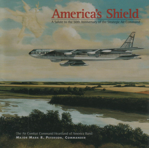 The Air Combat Command Heartland Of America Band: America's Shield w/ Cracked Case