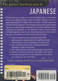 In-Flight Japanese: Learn Before You Land