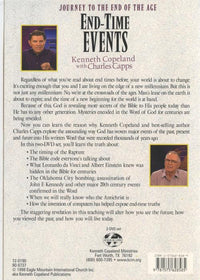 End-Time Events: Journey To The End Of The Age Disk 1