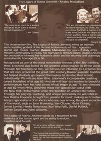 The Legacy Of Rosina Lhevinne