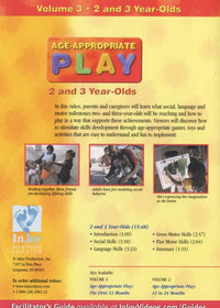 Age Appropriate Play: 2 And 3 Year Olds Volume 3