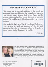 Destiny Is A Journey 3-Disc Set