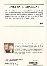 Holy Spirit Discipline 2-Disc Set