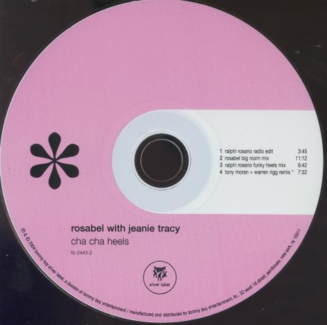 Rosabel With Jeanie Tracy: Cha Cha Heels w/ Back Artwork