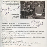 Sandi Shoemake: Shophisticated Lady Signed w/ Water Damaged Artwork
