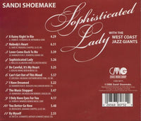 Sandi Shoemake: Shophisticated Lady Signed w/ Water Damaged Artwork