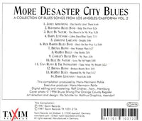 More Desaster City Blues: A Collection Of Blues Songs From Los Angeles, California Volume 2