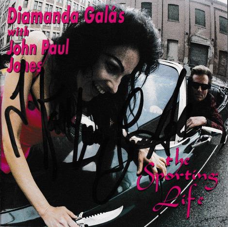 Diamanda Galas With John Paul Jones: The Sporting Life Signed