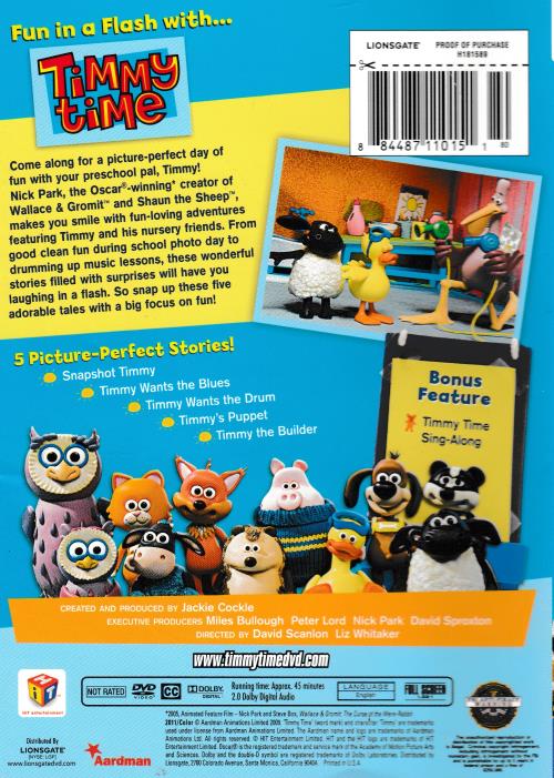 Timmy Time: Picture Day – NeverDieMedia