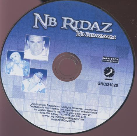 Nb Rida's Cover NB Ridaz: NbRidaz w/ No Artwork – NeverDieMedia