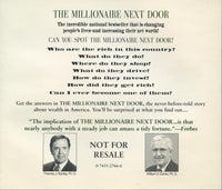 The Millionaire Next Door: The Surprising Secrets Of Americas Wealthy Abridged 2-Disc Set