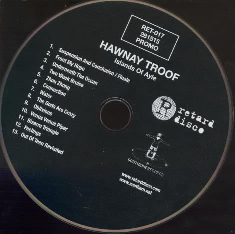 Hawnay Troof: Islands Of Ayle Promo w/ Back Artwork
