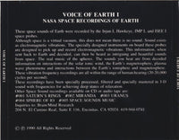 Voice Of Earth I: NASA Space Recordings Of Earth