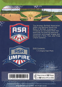 ASA Umpire Mechanics: Two Umpire Fast Pitch System Vol. II