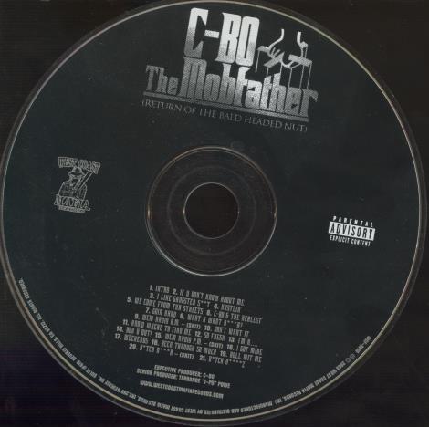 C-Bo: The Mobfather (Return Of The Bald Headed Nut) w/ No Artwork