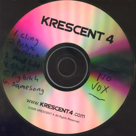 Krescent 4: K4 Instrumental Promo w/ No Artwork