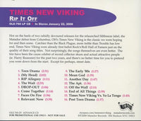 Times New Viking: Rip It Off Advance Promo w/ Back Artwork