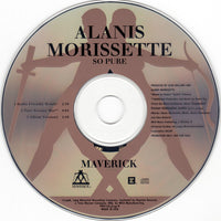 Alanis Morissette: So Pure Promo w/ Back Artwork - NeverDieMedia