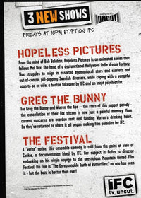Greg The Bunny / Hopeless Pictures / The Festival: For Your Consideration