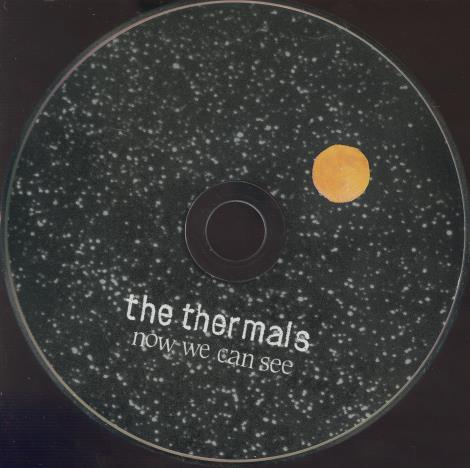 The Thermals: Now We Can See Promo w/ Back Artwork