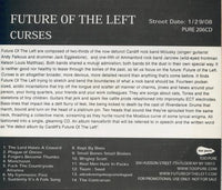 Future Of The Left: Curses! Promo w/ Back Artwork