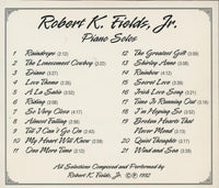 Robert K. Fields Jr.: Piano Solos Signed