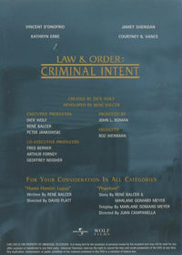 Law & Order: Criminal Intent FYC 2 Episode