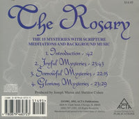 The Rosary: The 15 Mysteries With Scripture Meditations And Background Music