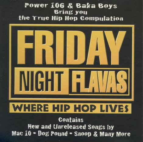 Friday Night Flavas: Where Hip Hop Lives Promo