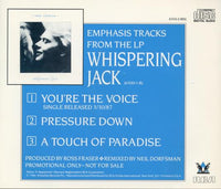 John Farnham: Emphasis Tracks From The LP Whispering Jack Promo w/ Writing On Artwork