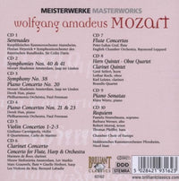 Mozart: Masterworks Incomplete 9-Disc Set