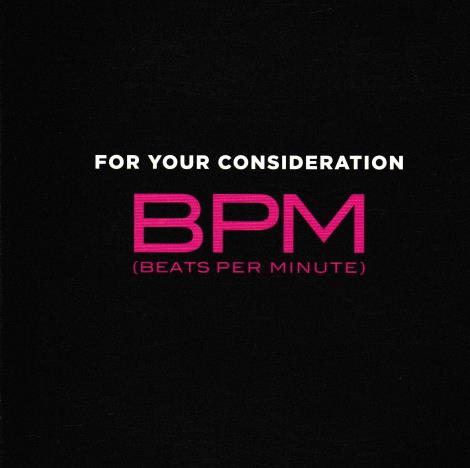 BPM: Beats Per Minute FYC