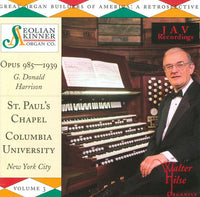Walter Hilse: Aeolian-Skinner Organ Company: Opus 985-1939