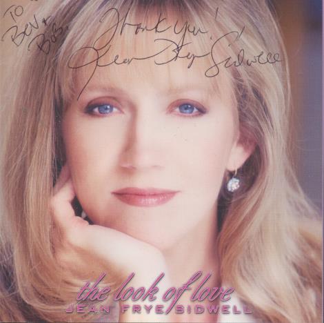 Jean Frye Sidwell: The Look Of Love Signed