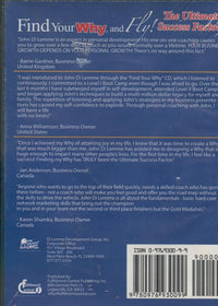 Find Your Why And Fly!: The Ultimate Success Factor 2-Disc Set