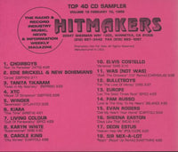 Hitmakers: Top 40 CD Sampler Volume 16 Promo w/ Back Artwork