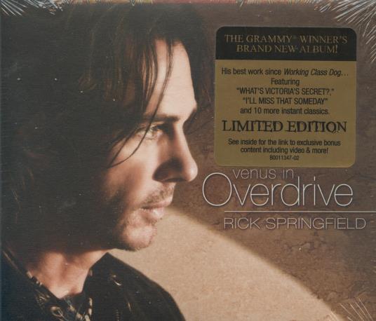Rick Springfield: Venus In Overdrive Limited