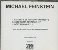 Michael Feinstein: Let There Be Peace On Earth Promo w/ Cracked Case