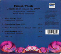 Christopher Rouse: Passion Wheels w/ Saw Mark