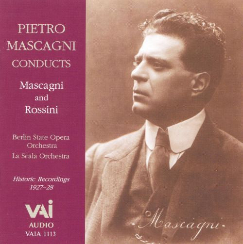 Pietro Mascagni: Conducts (1927-28)