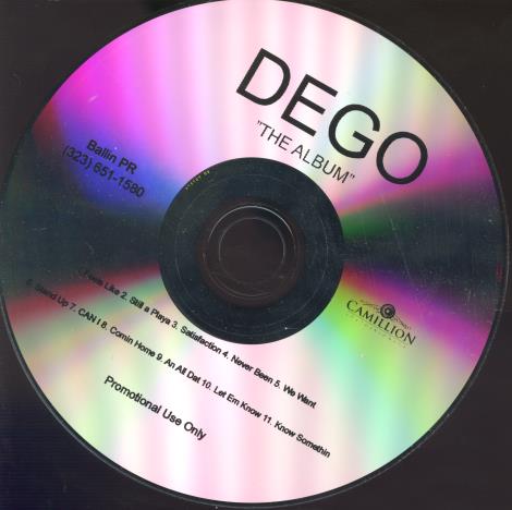 Dego: The Album Promo w/ No Artwork