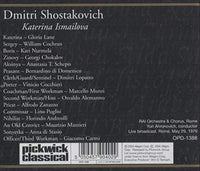 Katerina Ismailova: Shostakovich 3-Disc Set