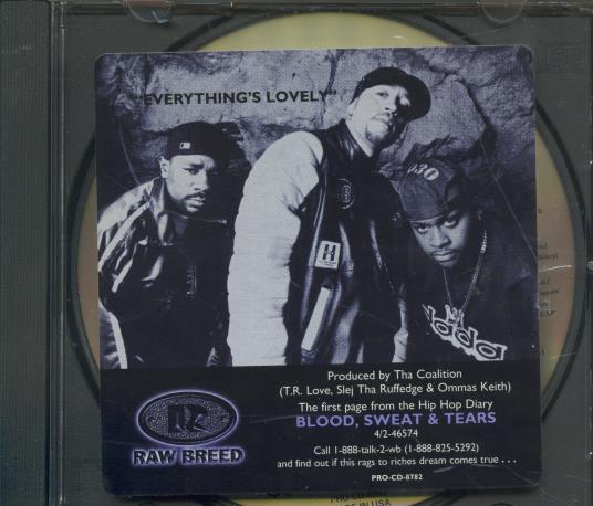 Raw Breed: Everything's Lovely Promo w/ Cracked Case